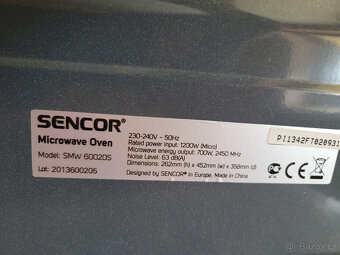 Mikrovlnka Sencor SMW 600WDS - 4
