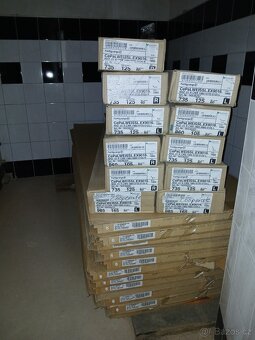 Prodám Dveře a obložky + zámek.rozměry 1985x735x40 6 kusů, 1 - 4