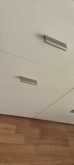 Komoda skříňka pod TV bila 150cmx90cm - 4