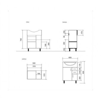 Koupelnová skříňka - 4