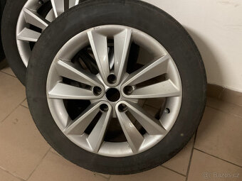 Originál Renault ALU 17" disky s pneu - 4