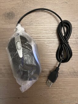 USB optická myš s kolečkem - NOVÁ, NEPOUŽITÁ - 4
