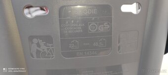 Prodám dětskou sedačku do 22kg na kolo - 4