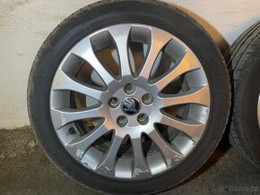 Alu kola originál Škoda 5x100 6.5Jx16” - 4