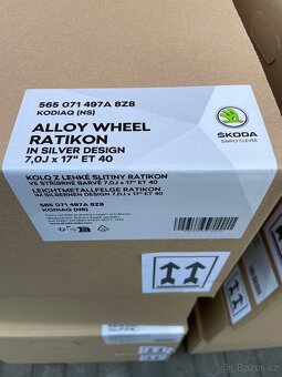 🛞Alu kola Škoda Ratikon 17” Kodiaq, 5x112 - 4