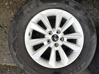 17"letní alu sada 5x114 origo Kia Sorento Sportage Tucson - 4