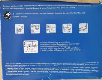 potrubní ventilátor Dospel euro 3 (rezervace) - 4