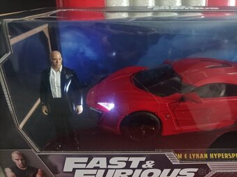 Lykan Hypersport 1/18 svitici s figurkou Toretto - 4