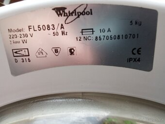 Whirpool pračka - 4
