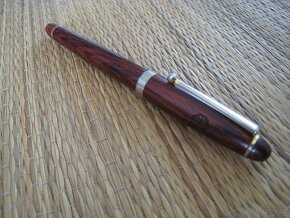 Nové kuličkové pero ze dřeva Rosewood s logem SHELL - 4