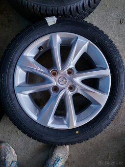 original al kola opel corsa 4x108 + 195/55/16 zima - 4