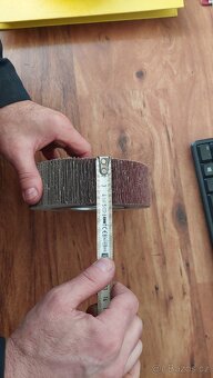 Radiální brusné lamelové kotouče s dírou 150mm p120 - 4