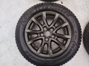 ORIGINAL ALU KOLA MAZDA - r16 rozteč 5x114,3 + zimní pneu - 4