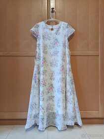 Dvoje šatičky svatba, družička, plesové, do divadla 8-11let - 4