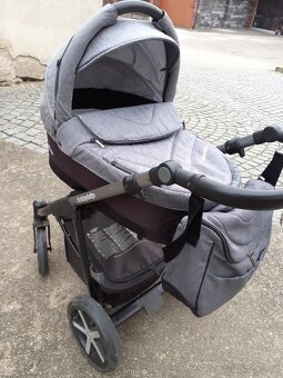 Kočárek BABYDESIGN trojkombinace Husky šedý 2020 - 4
