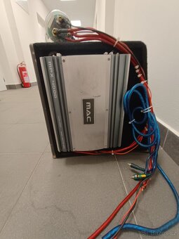 Subwoofer + Kapacitor + zesilovač - 4