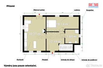 Prodej chalupy, 67 m², Všeruby - 4