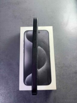 iPhone 15 Pro 256 GB – Černý Titan | TOP stav | - 4