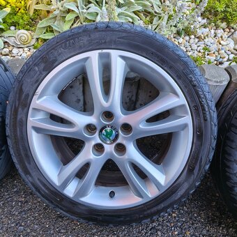 Originál alu kola Škoda R16 rozteč 5x100 - 4