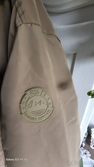 PÁNSKÁ DLOUHÁ TEPLÁ BUNDA - 2XL - NOVÁ S VISAČKOU - 4
