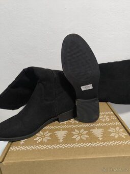 Semišové kozačky Bonprix 38 - 4