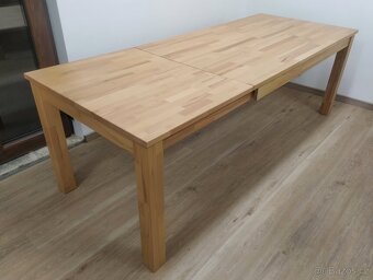 Nový jídelní stůl buk masiv - 4