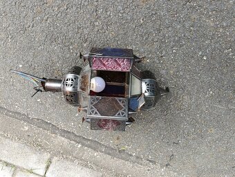 Starožitná Marocká lampa. - 4