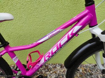 Značkové dětské kolo ROCK MACHINE 24" (RŮŽOVÁ) - 4