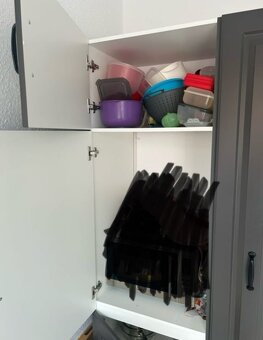 Nová šedá kuchyňská linka se spotřebiči,5648 - 4