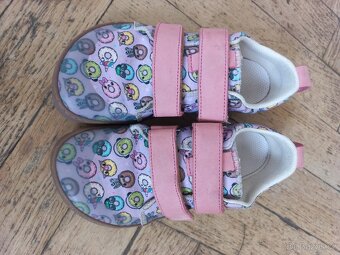 Barefoot plátěné tenisky dívčí Pegres vel. 35 - 4