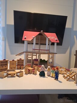 Dětský dřevěný domeček - 4