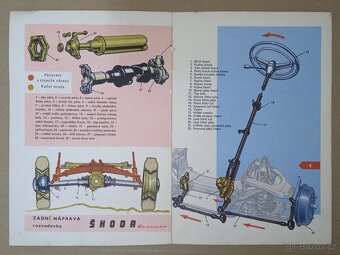 Škoda Octavia - Přední náprava - 30,2x21,9cm - 4