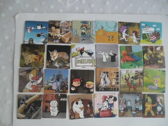 Magnetky  různé sady .1 - 4