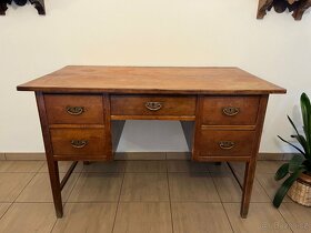 Starožitný dřevěný stůl - 4