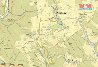 Prodej pozemku, 6278 m², Kopřivná - Lužná - 4