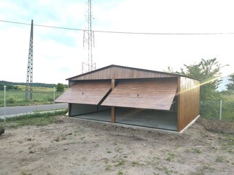 Plechová garáž 6x5m. - 4