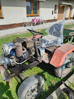 Malotraktor domácí výroby . - 4