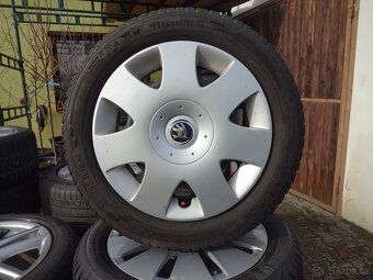 Octavia, Golf, Passat, Superb - zimní sada kol 16" 5x112 - 4