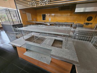 Výdejní stůl na potraviny gastro č. 079 - 4