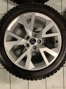 Alu kola Škoda R17 5X112 ZIMNÍ PNEU 225/50 R17 8mm POLAR - 4