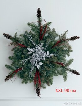 Vánoční dekorace s živého Nobilisu - 4