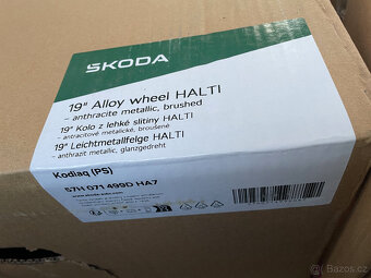 NOVÉ ALU ŠKODA KODIAQ II HALTI Anthracite 7,5x19 ET40 - 4