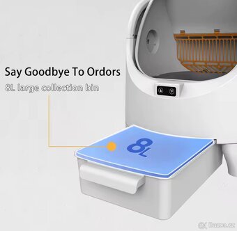 Otevřený automatický kočičí záchod - 4