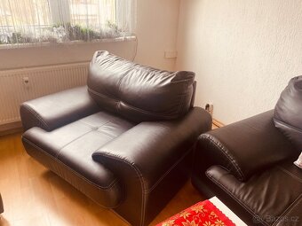 Sedací souprava z eko kůže - 4