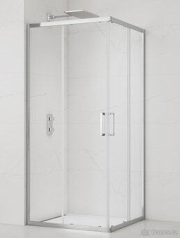 sprchový kout 97x79 cm, výška 190 cm - 4