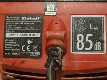 čerpadlo Einhell GE-GP 5537 E - 4