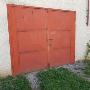 Plechová garážová vrata - 4