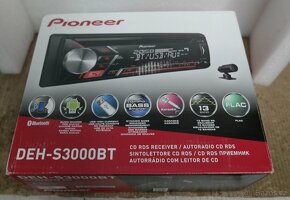 Pioneer DEH-S3000BT CD USB origo balení - 4