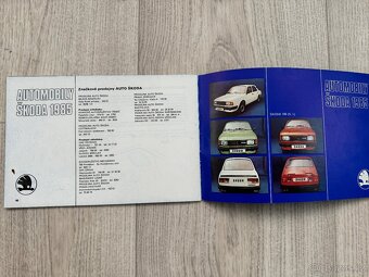 Škoda 120 1985 katalog a kniha Opravy a údržba - 4