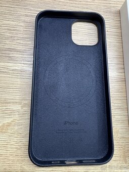 Originál Apple MagSafe kožený kryt iPhone 14 - 4